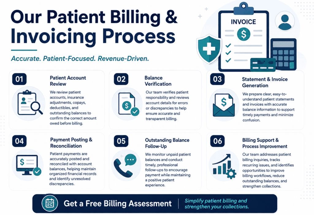 our patient billing services process